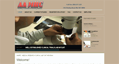 Desktop Screenshot of aamrc.net